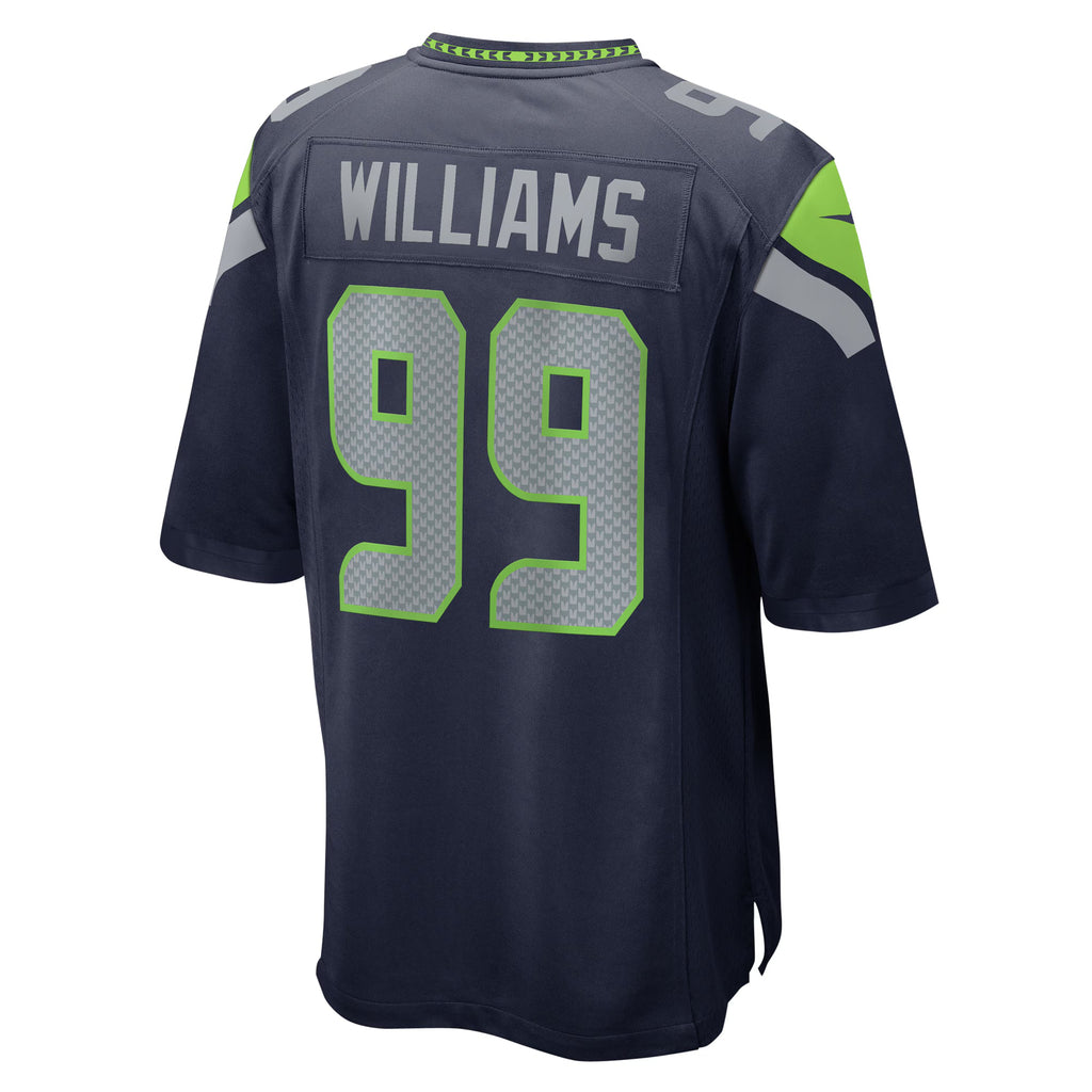 Seattle Seahawks Leonard Williams College Navy Game Jersey