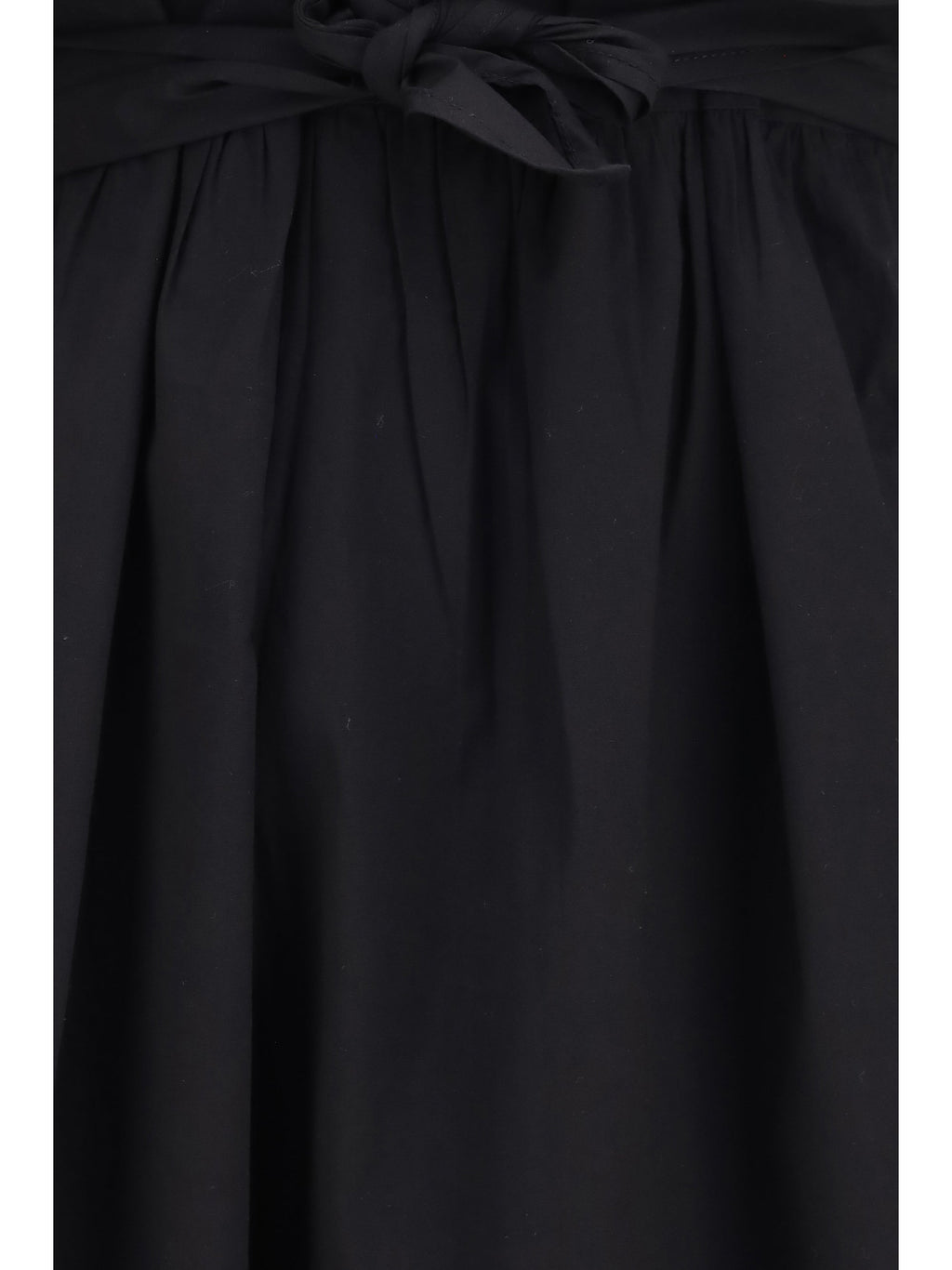 Ganni Women Midi Dress With Bows And Puff Shoulders