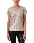 Jude Connally Winnie Sequin Leopard Shirt