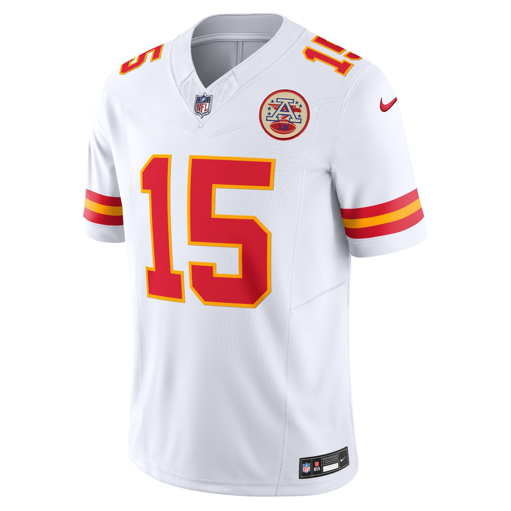 Kansas City Chiefs Patrick Mahomes White Vapor F.U.S.E. Limited Jersey