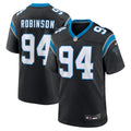 Carolina Panthers A'Shawn Robinson Black Game Jersey
