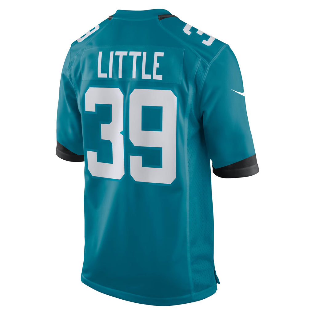 Jacksonville Jaguars Cam Little Teal Team Game Jersey