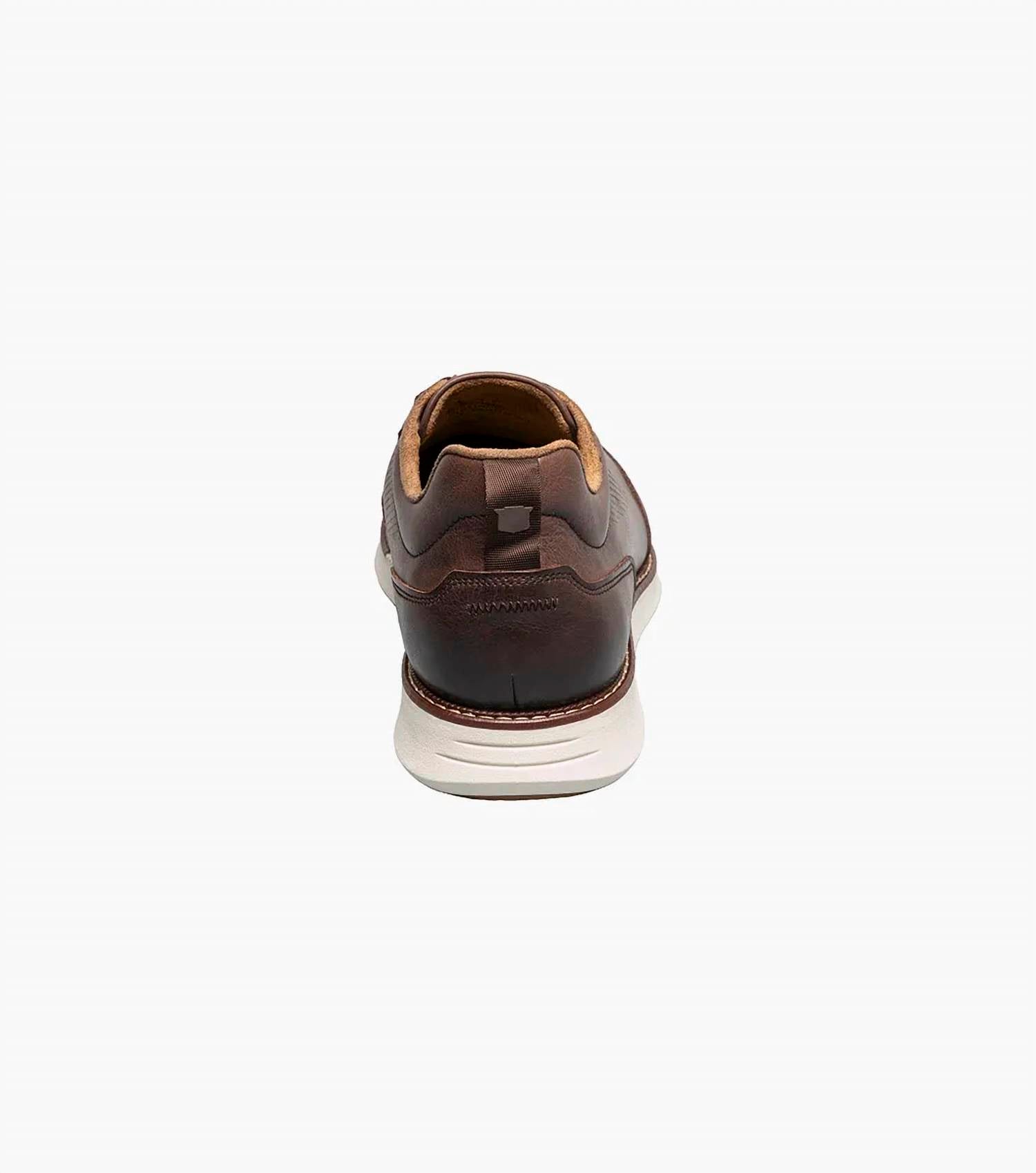 Men's Launch Elastic Lace Slip On Shoes In Brown