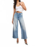 Good Skate Wide Cropped Jeans In Indigo958