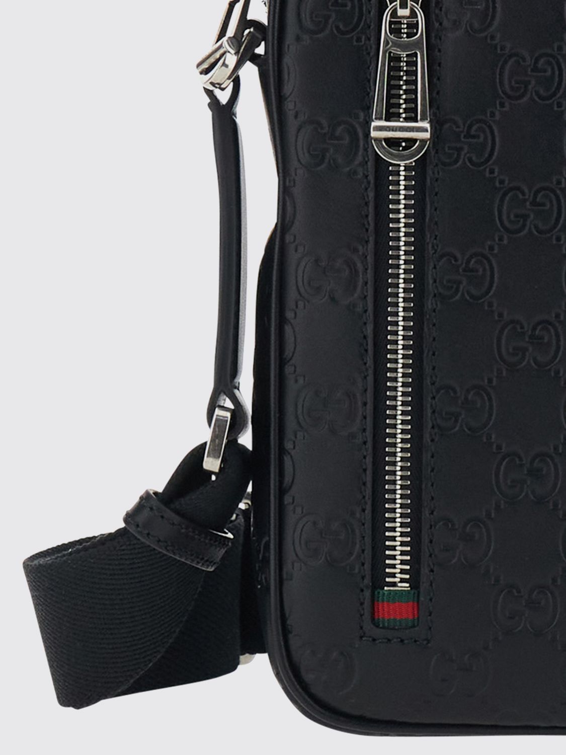 Gucci Shoulder Bag Men Black