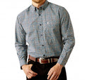 Men's Casual Series Santiago Shirt In Dark Teal
