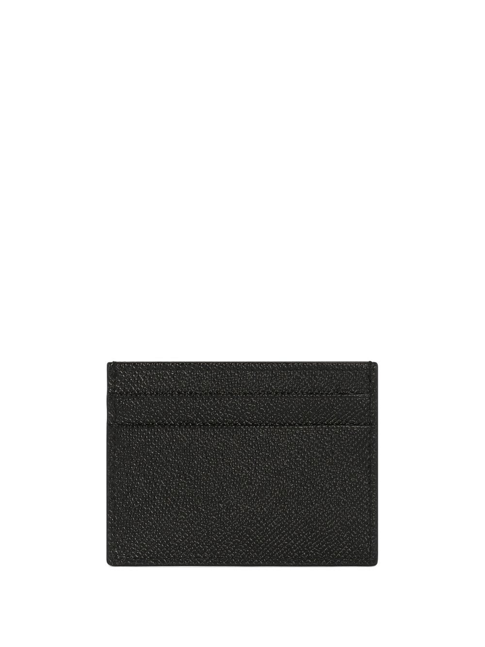 Dolce & Gabbana Men Card Holder With Logo Plaque