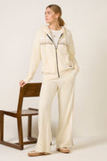 Women's 5 Stripe Zip Hoodie