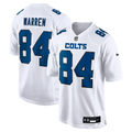 Indianapolis Colts Tyler Warren Tundra White Fashion Game Jersey