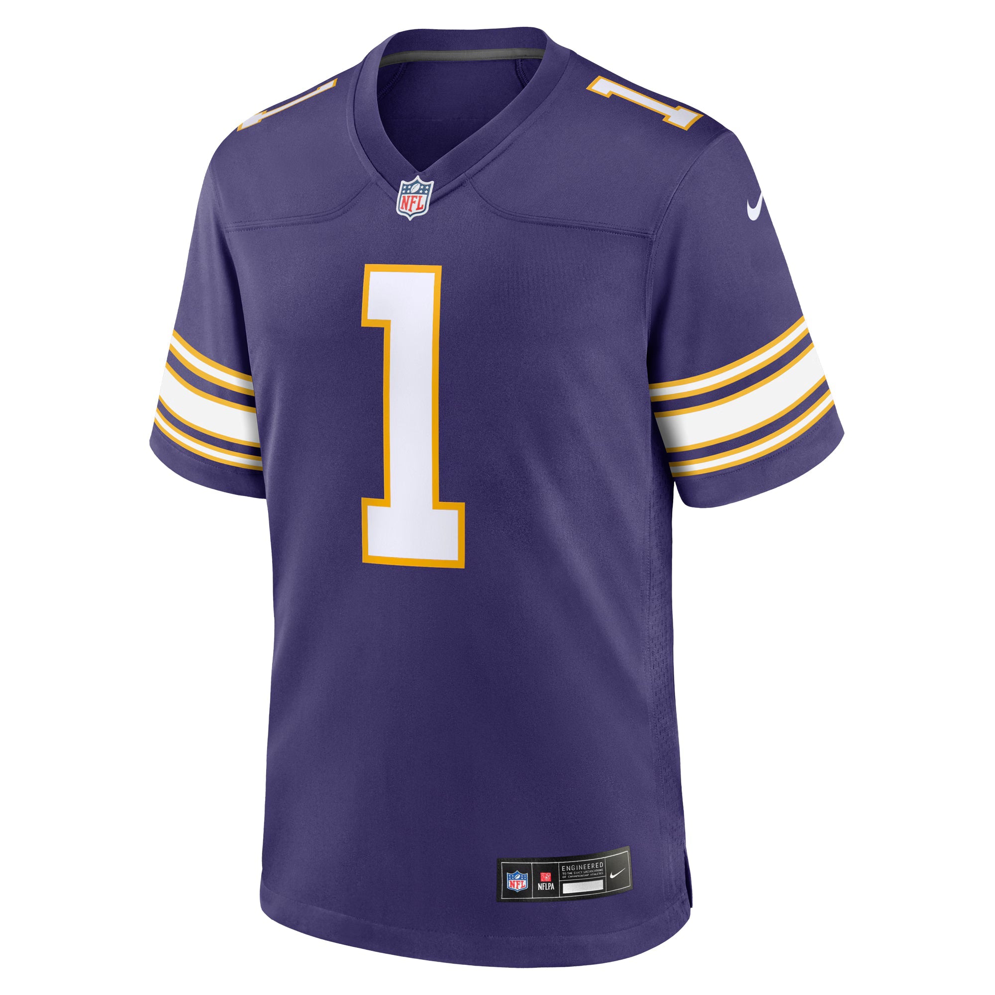 Minnesota Vikings Warren Moon Purple Retired Player Alternate Game Jersey
