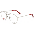 Levi's Unisex 52 mm Silver Opticals