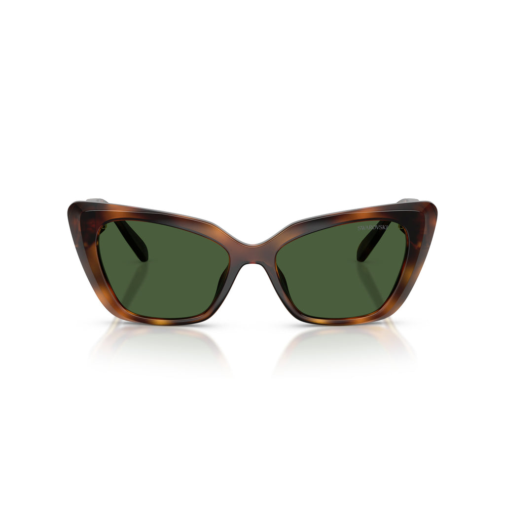 0Sk6047 Cat-Eye Sunglasses with Tortoiseshell Frame