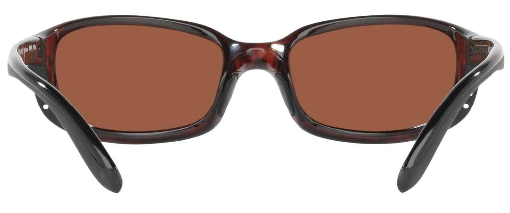 Men's Brine Reader Rectangular Polarized Sunglasses In Tortoise/copper