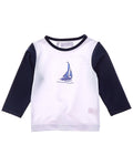 Rachel Riley Sailboat Rash Guard Top