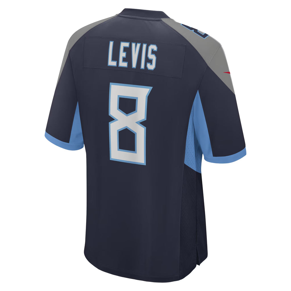 Tennessee Titans Will Levis Navy Game Jersey
