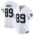 Las Vegas Raiders Brock Bowers White Vapor F.U.S.E. Limited Jersey