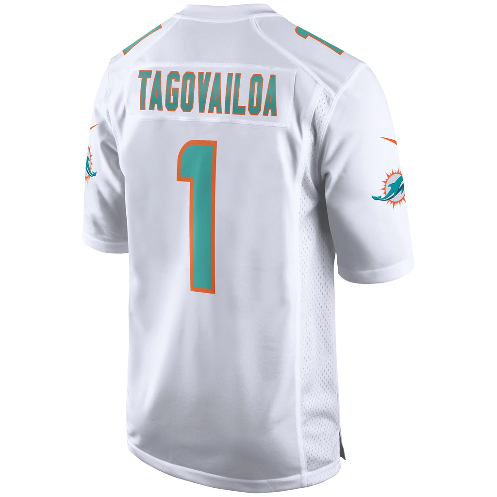 Miami Dolphins Tua Tagovailoa White Game Jersey