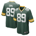 Green Bay Packers Ben Sims Green Team Game Jersey