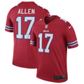 Buffalo Bills Josh Allen Red Legend Player Performance Top