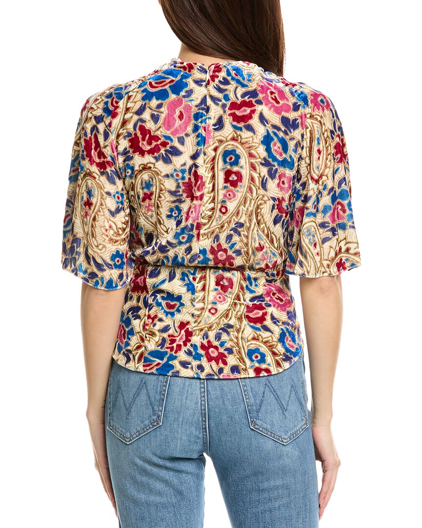 Isabel Marant E'toile Mucio Silk-Blend Blouse