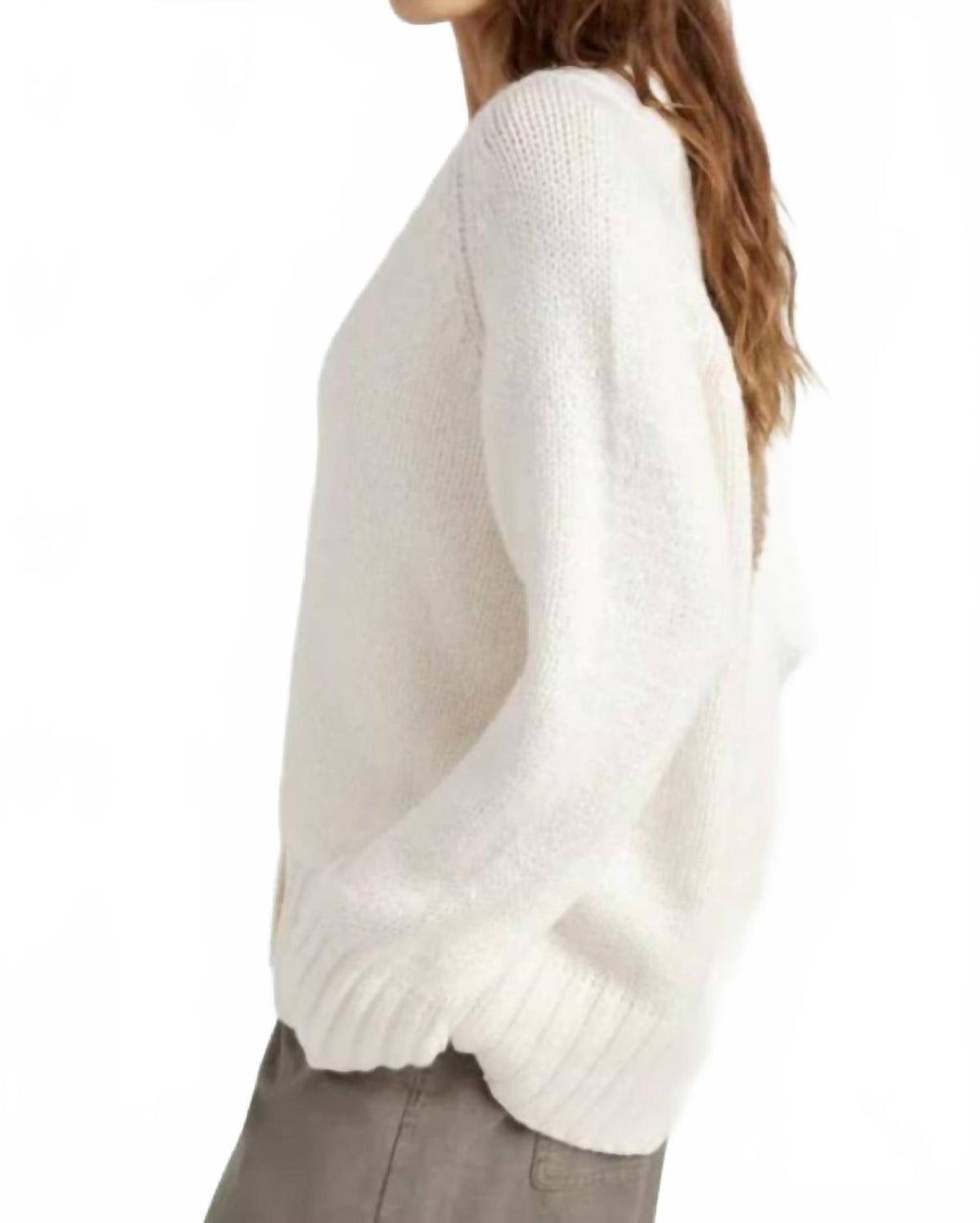 Hartley Cardigan In Snow