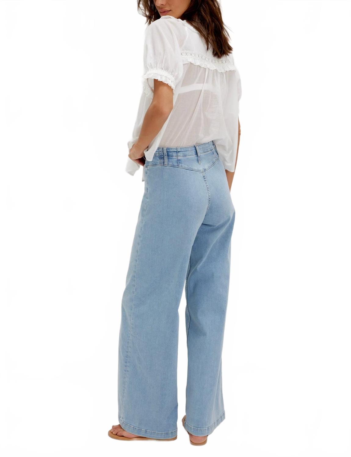 Libre Wide Leg Jean In Palermo