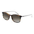 Salvatore Ferragamo Sunglasses Rectangle Full Rim, Dark Havana Frame And Grey Gradient Lens Sf2846Scp219