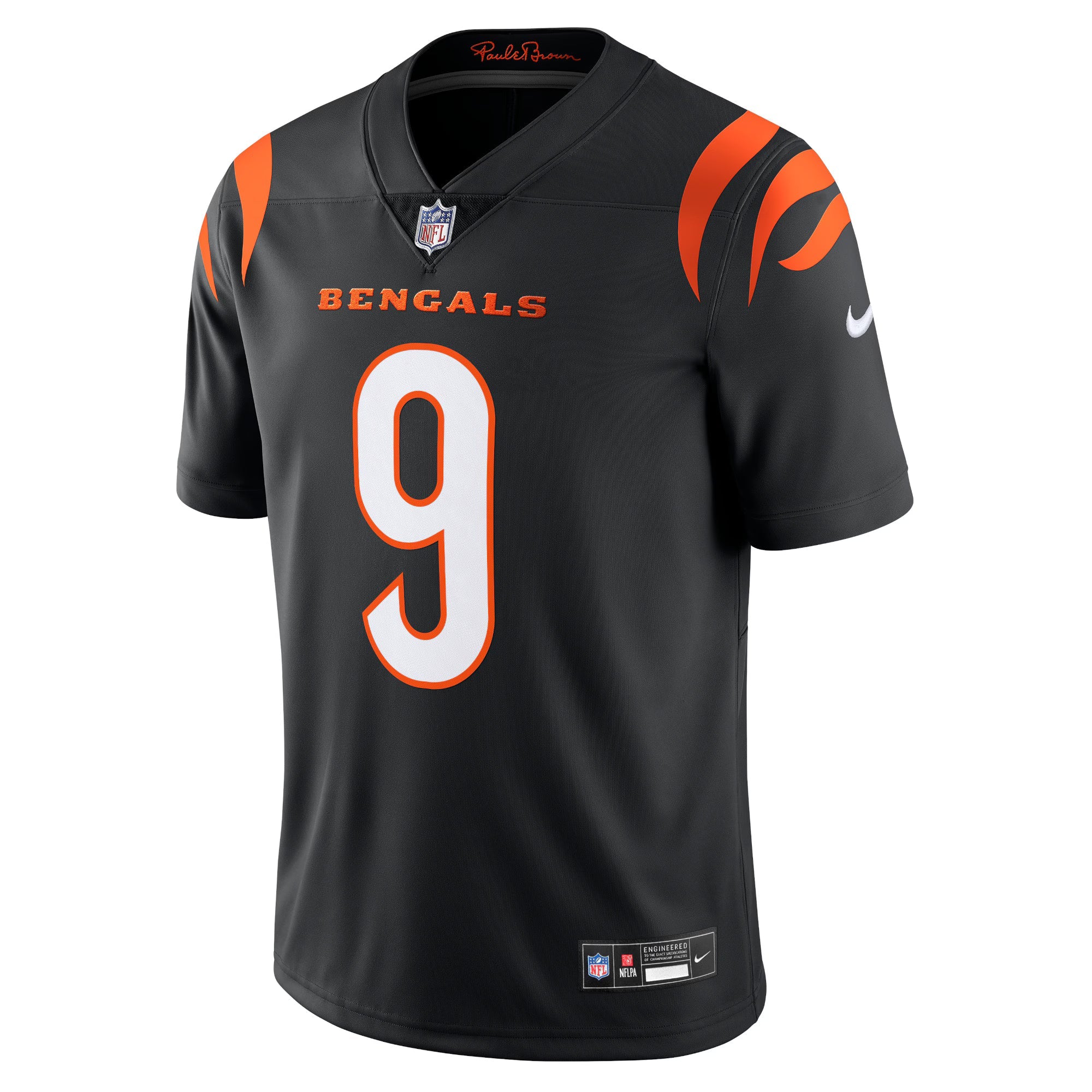 Cincinnati Bengals Joe Burrow Black Vapor Untouchable Limited Jersey