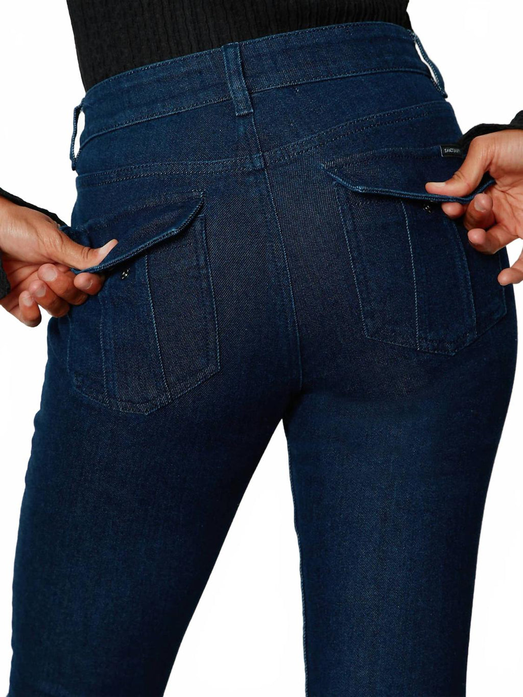 Hayden Bootcut Jeans In Plot Twist
