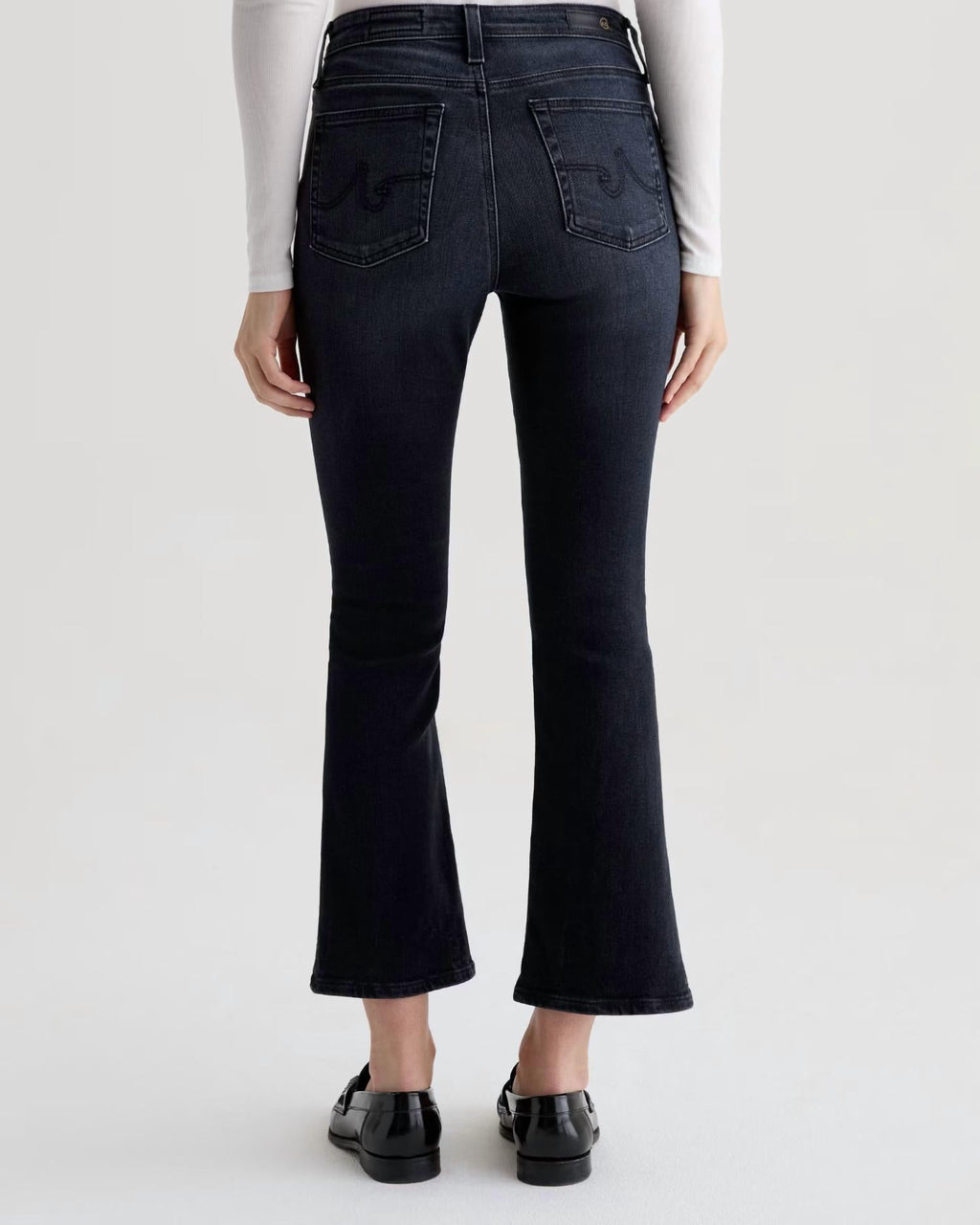 Farrah Boot Crop Jean In Glitch