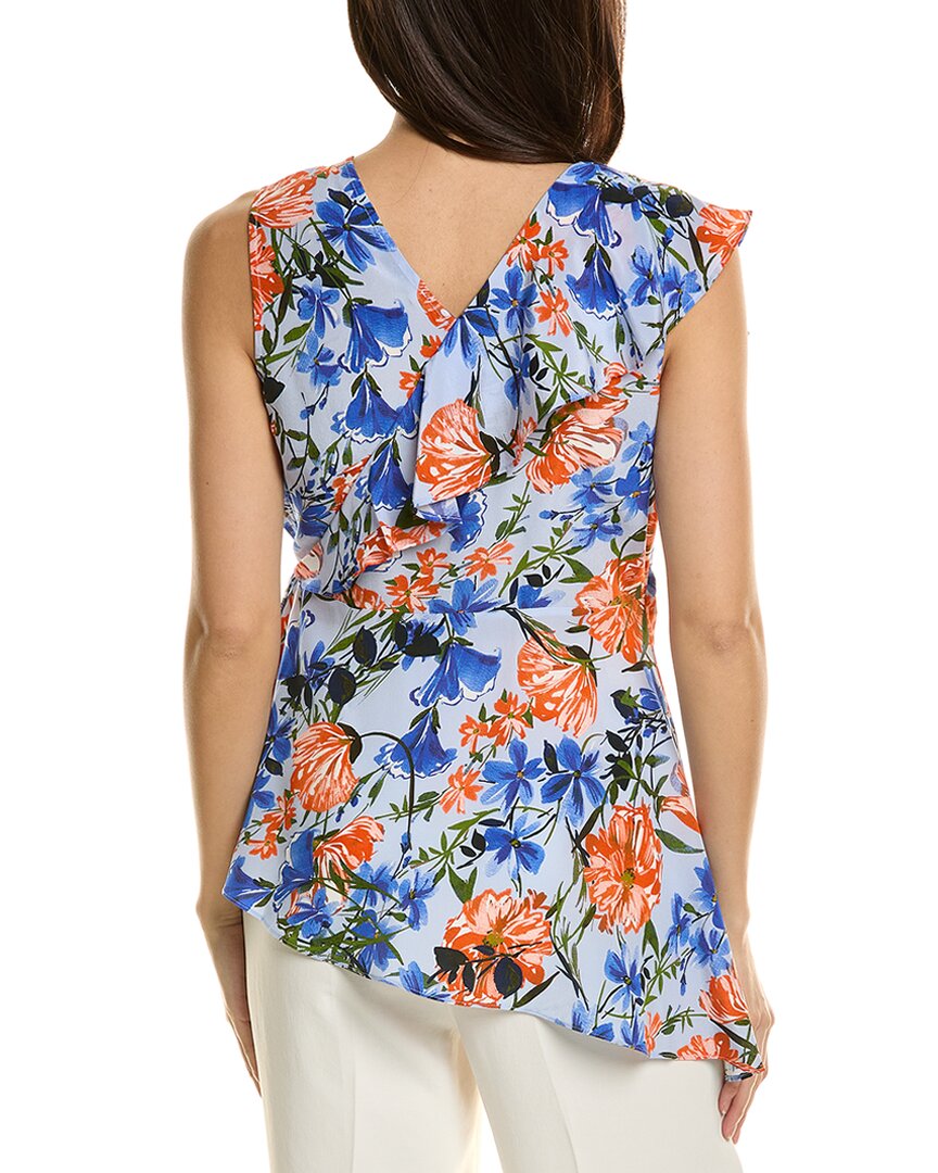 Elie Tahari The Sloane Silk Blouse