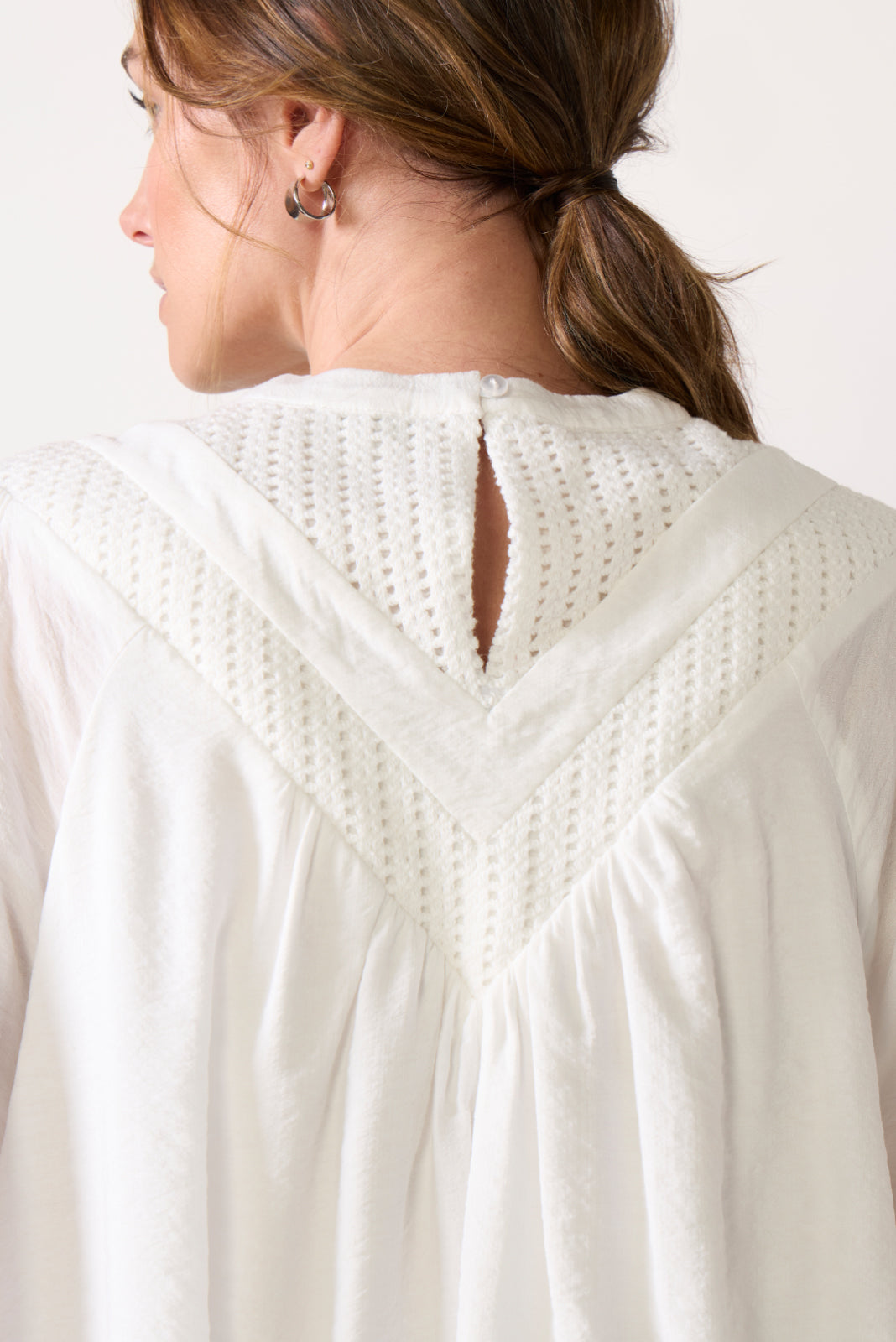 Women's Ashlynn Cutwork Blouse