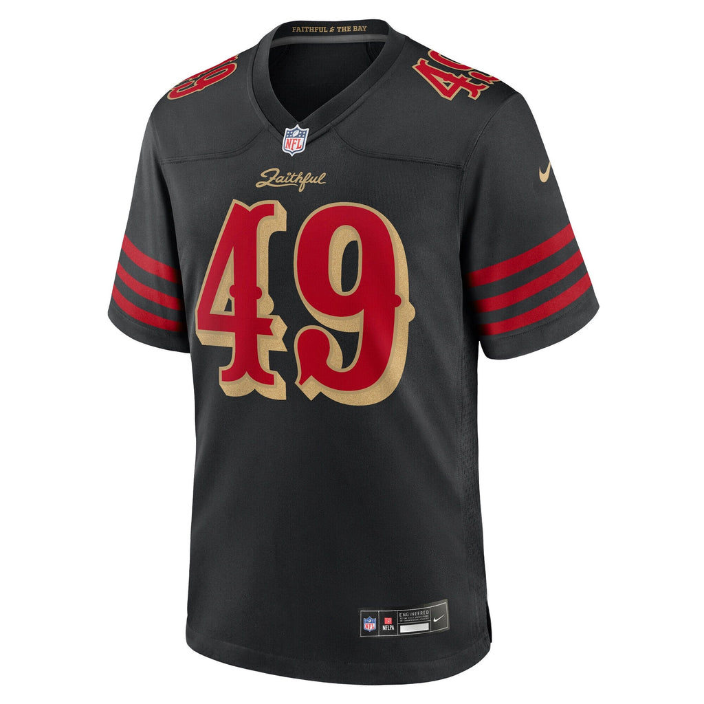 San Francisco 49ers The Faithful Black 2025 Rivalries Collection Game Jersey