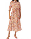 Maliyah Midi Dress In Multi Color