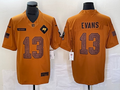 Men's Tampa Bay Buccaneers Mike Evans #13 Brown 2023 Salute To Service Limited jersey