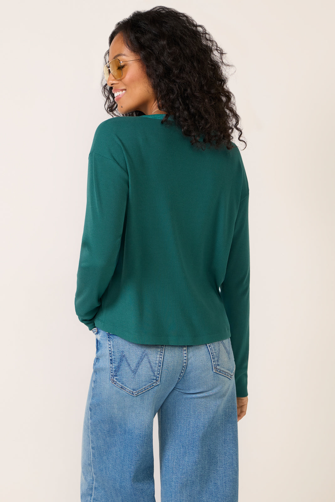 Women's Bex Split Neck Top