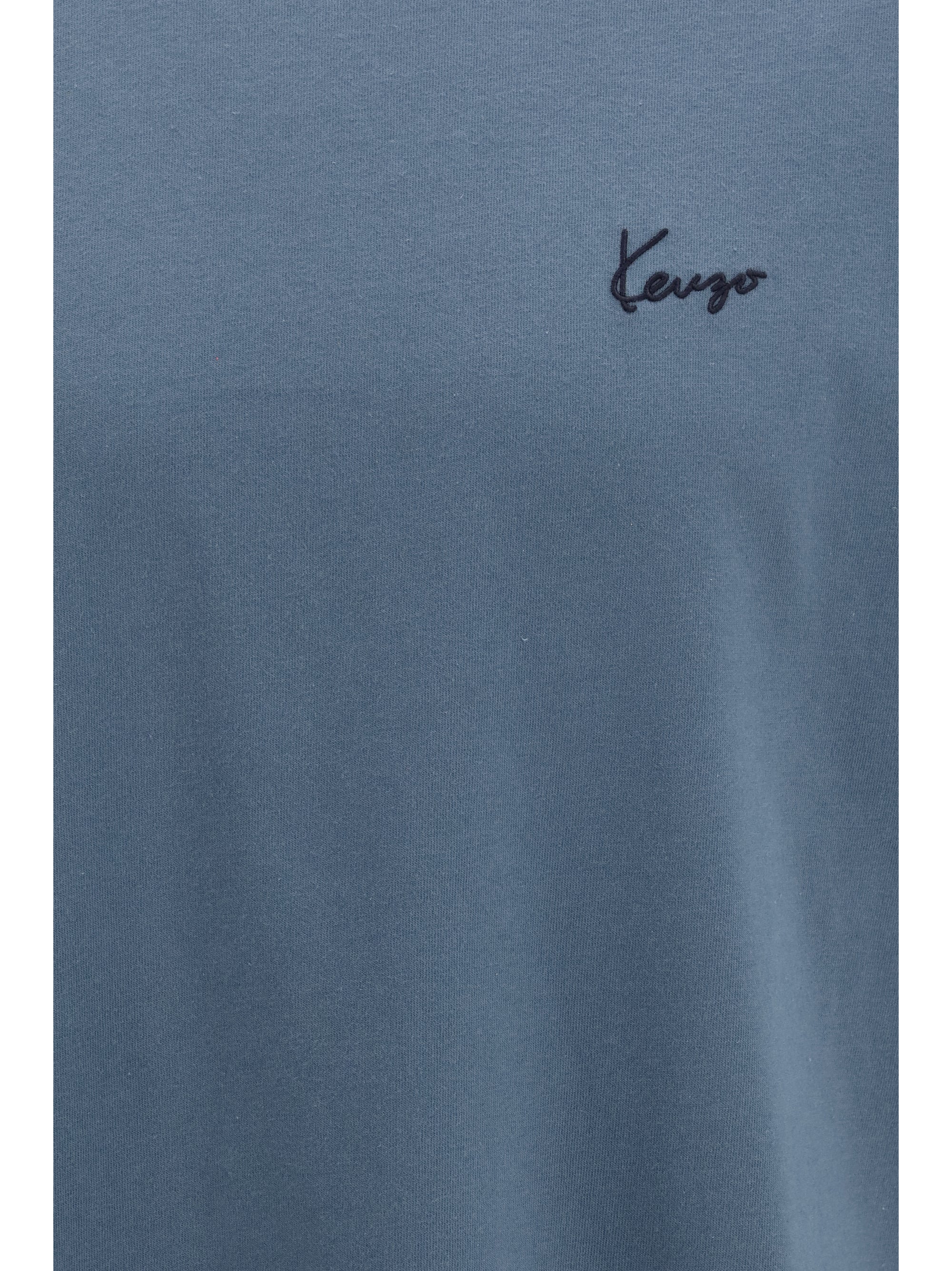 Kenzo Men Kenzo Signature Embroidered Cotton T-Shirt