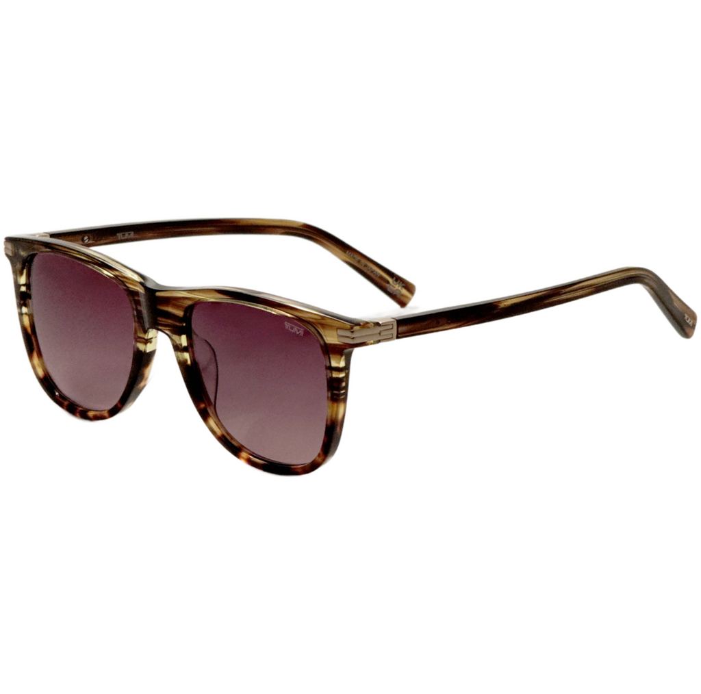 Tumi Men's 53 mm Brown Sunglasses