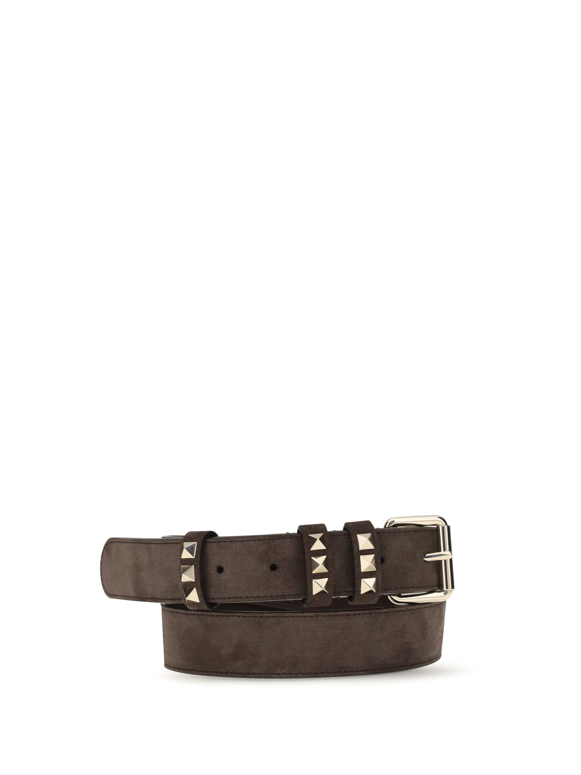 Valentino Garavani Women Rockstud Suede Belt