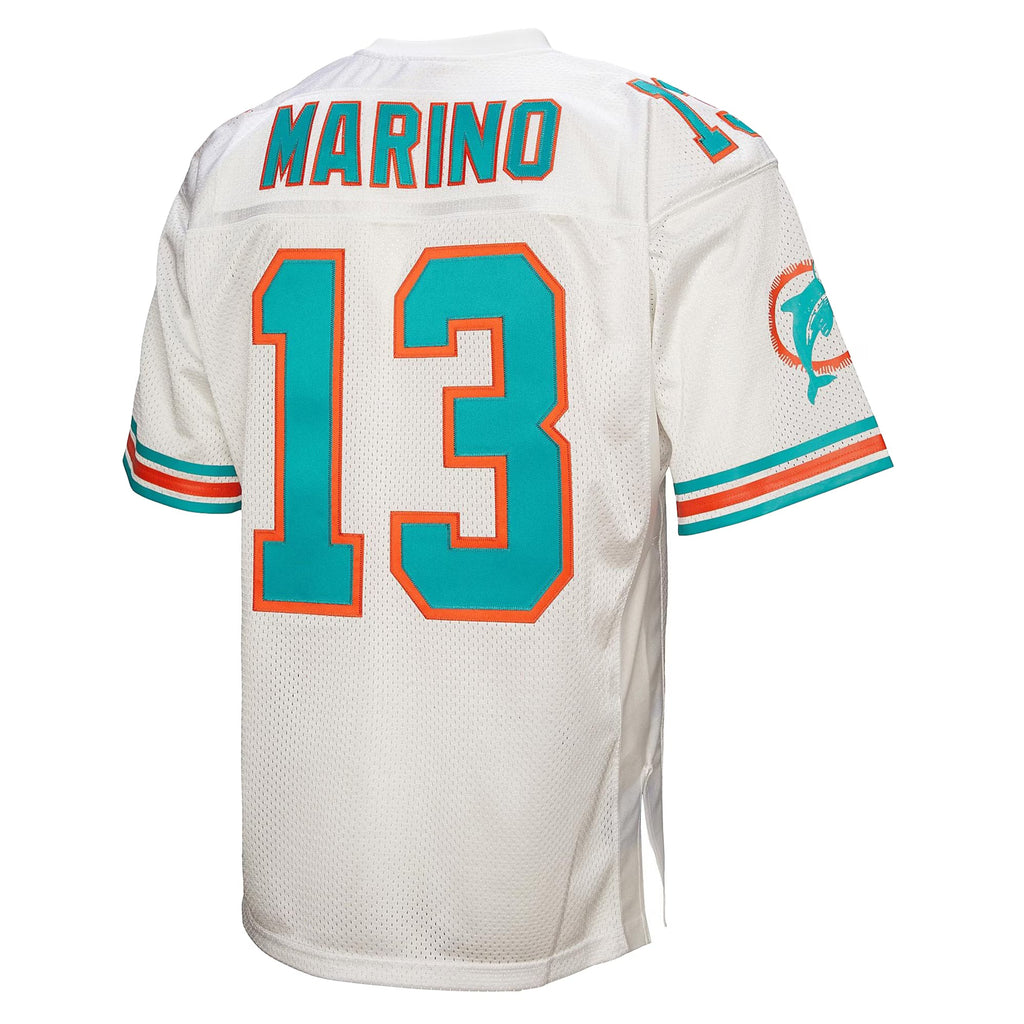 Miami Dolphins 1994 Dan Marino Mitchell & Ness White Authentic Throwback Retired Player Jersey