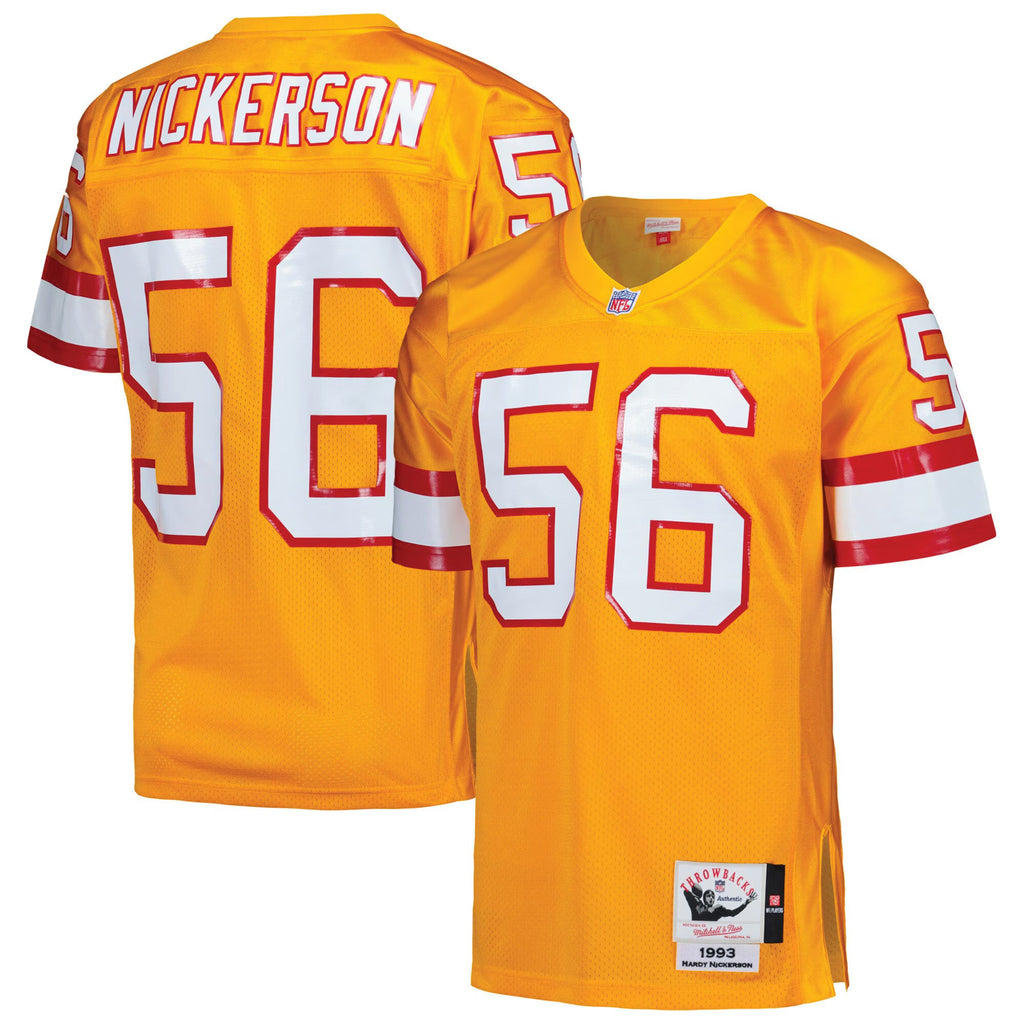 Tampa Bay Buccaneers 1993 Hardy Nickerson Mitchell & Ness Orange Authentic Throwback Retired Player Jersey