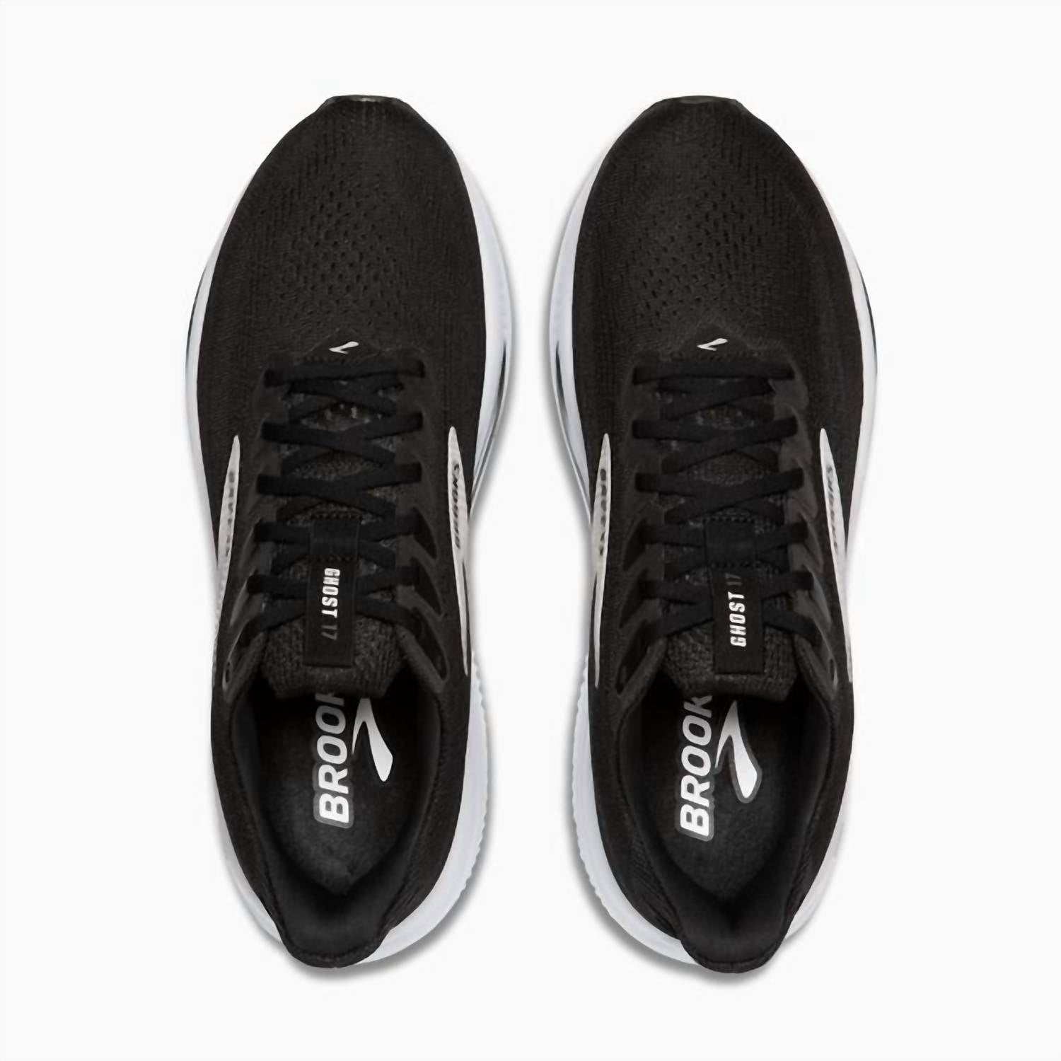 Men's Ghost 17 Shoe In Black/grey/white