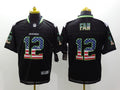 Men's Seattle Seahawks 12th Fan Black Game jersey