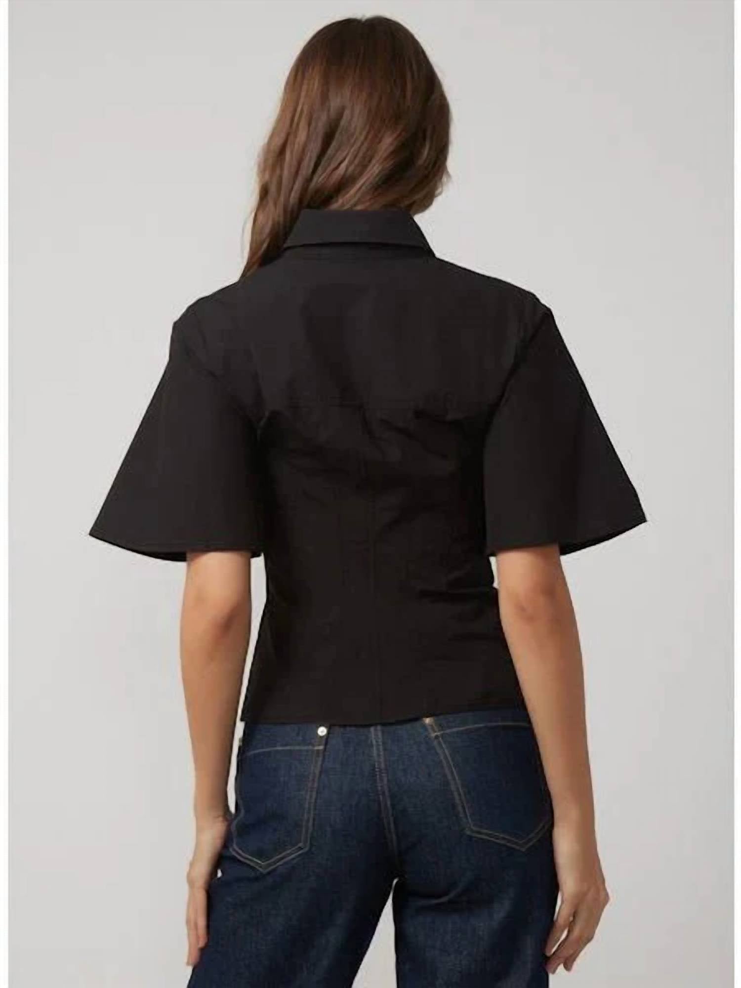 Carine Blouse In Black