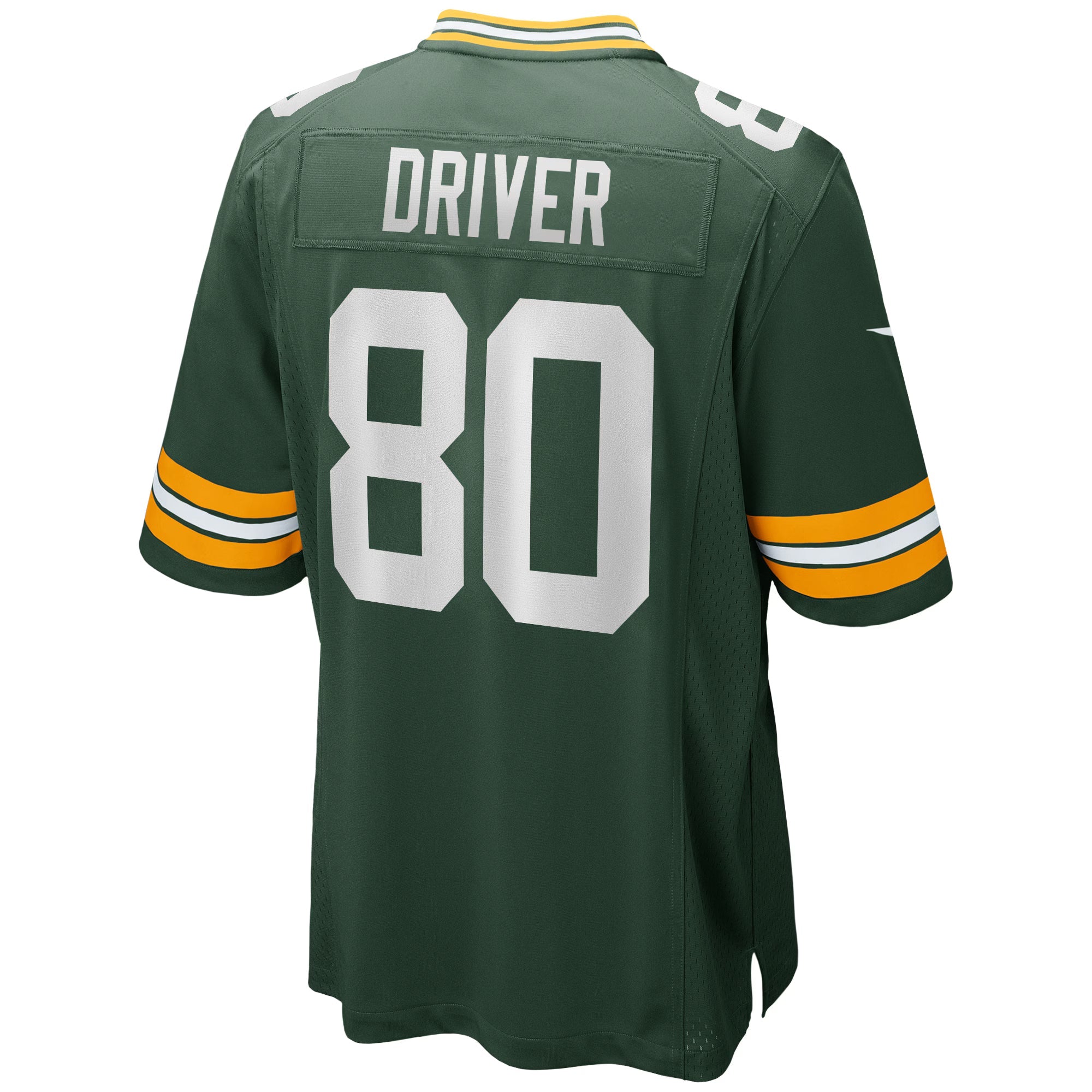 Green Bay Packers Donald Driver Green Game Retired Player Jersey