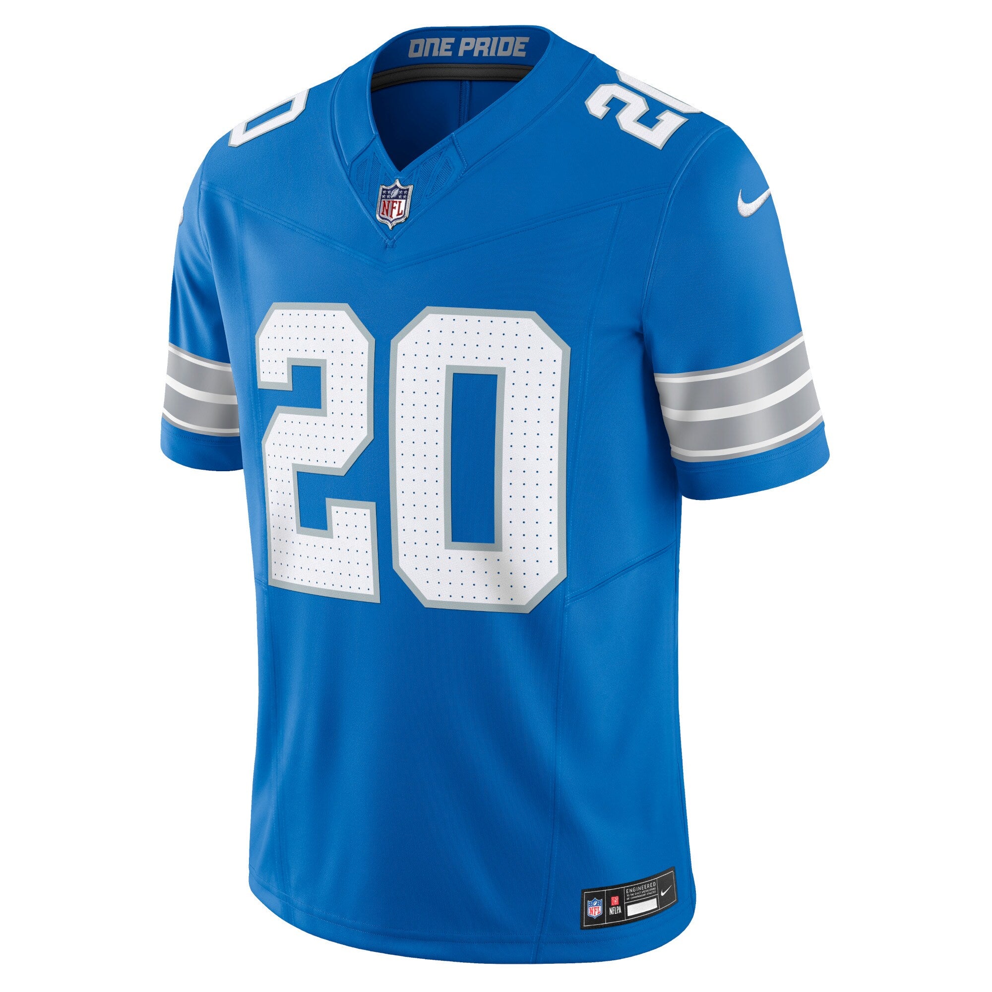 Detroit Lions Barry Sanders Blue Vapor F.U.S.E. Limited Jersey