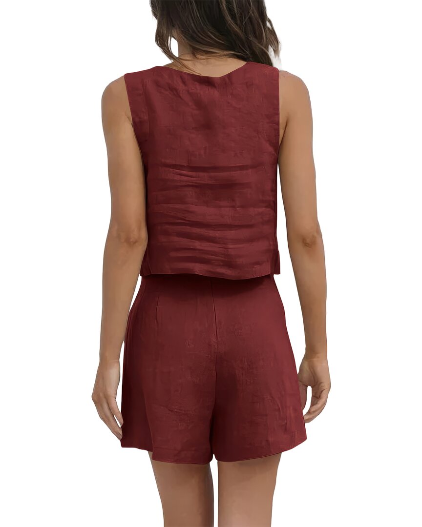ENJOY PETRA 2pc Top & Short Set