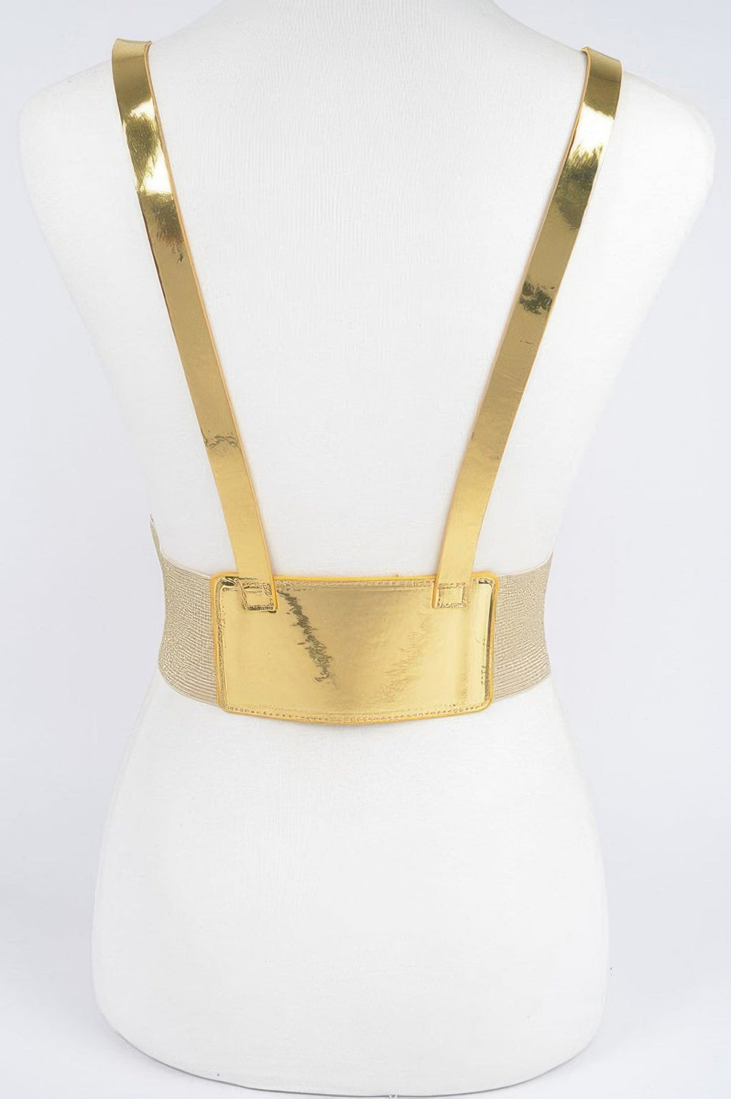 Vegan Harness With Metal Buckles