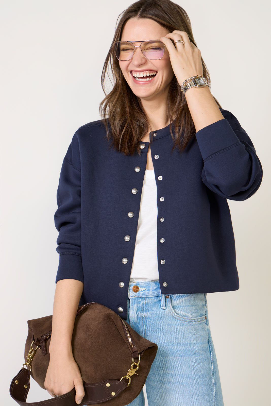 Women's Sabrina Scuba Bomber Jacket