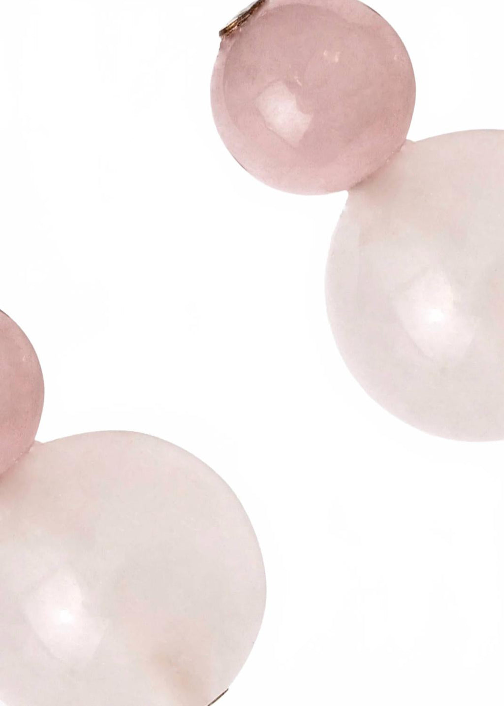 Women's Cara Earrings In Rose Quartz